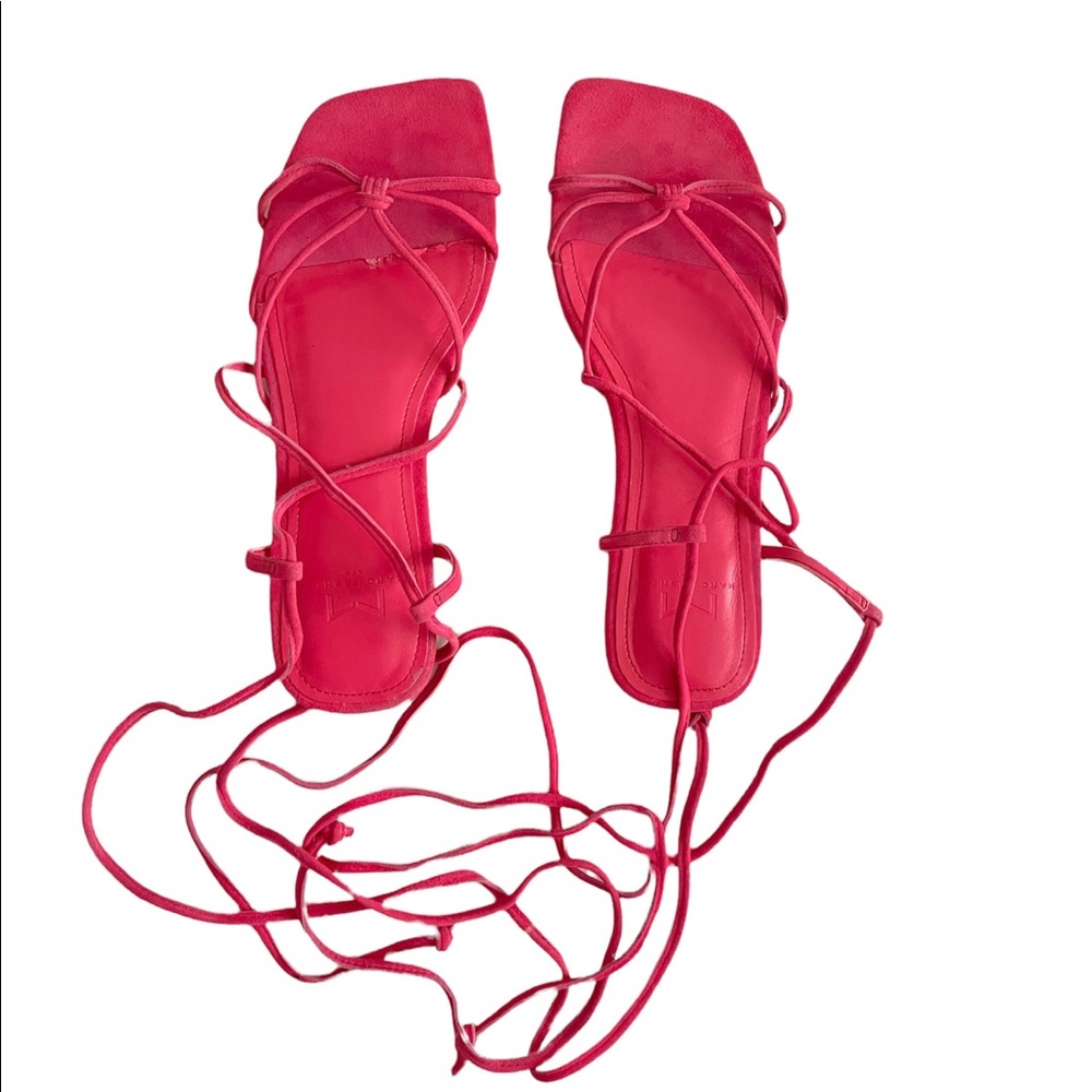 Marc Fisher Tie Up Sandals